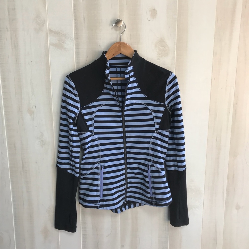 Lululemon Purple and Black Define Jacket